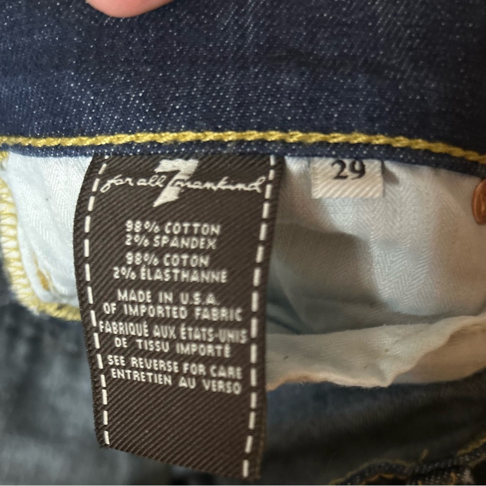7 for all Mankind low rise skinny jeans - Picture 13 of 13